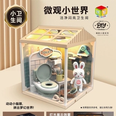 [ Set 2 Bộ ] Mô Hình Nhà DIY - 18099