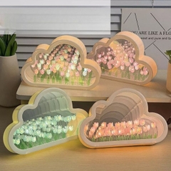 [ Set 5 Bộ ] Hộp Đèn Hoa Tulip DIY [ Sạc USB ] - 18198