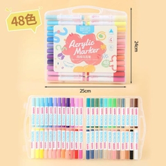 [ Set 2 Hộp ] Bút Lông màu Acrylic [ 12-24-36-48 Màu ] - 19215