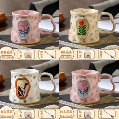 [ Set 2 Cái ] Ly Cốc Sứ - 19361