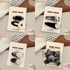 [ Set 10 Vỉ ] Kẹp Tóc [ Vỉ 2 Cái ] - 19552