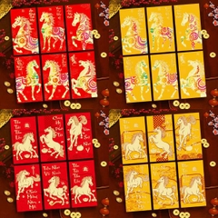 [ Set 100 Xấp ] Lì Xì [ Xấp 6 Cái / Size To ] - 20613