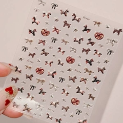 [ Set 20 Tấm ] Sticker Dán Nail - 21845