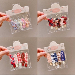 [ Set 12 Bộ ] Kẹp Tóc [ Bộ 5 Cái ] - 22317