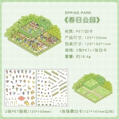 [ Set 50 Túi ] Sticker Trang Trí 3D / Hơn 50 Mẫu [ 13*19cm ] - 18516