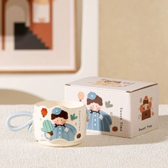 [ Set 2 Cái ] Ly Cốc Sứ [ Hộp Đẹp ] - 95564