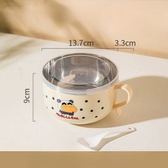 [ Set 3 Cái ] Tô Inox 304 [ 800ml ] - 95714