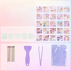 [ Set 10 Bộ ] Sticker Handmade DIY [ 1 Bộ 23 Chi Tiết ] - 96010