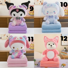 [ Set 2 Con ] Chăn / Gối Sanrio [ Gối / Chăn 100*160cm ] - 96350