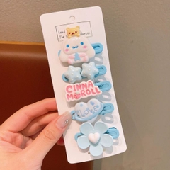 [ Set 10 Bộ ] Kẹp Tóc [ 1 Bộ 5 Cái ] - 16234
