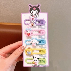 [ Set 12 Vỉ ] Kẹp Tóc [ Vỉ 5 Cái ] - 16359