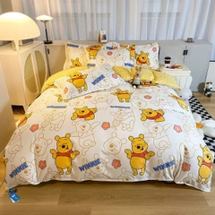 Bộ Chăn Ga Lạnh 4 Món [ Chăn 200*230cm / Ga 230*230cm / 2 x Vỏ Gối 48*74cm ] - 16261