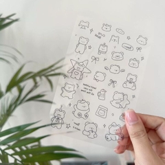 [ Set 60 Tấm ] Sticker - 16697