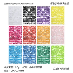 [ Set 6 Bộ ] Sticker [ 1 Bộ 12 Tấm ] - 16698