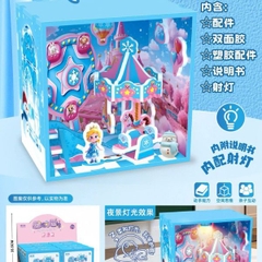 [ Set 8 Bộ ] Mô Hình Nhà DIY - 18102