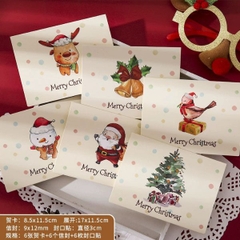 [ Set 20 Cái ] Thiệp Giáng Sinh [ Nhiều Mẫu ] - 18131