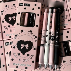 [ Set 5 Hộp ] Bút Bi [ 0.5mm / Đen / Hộp 4 Cây ] - 20067