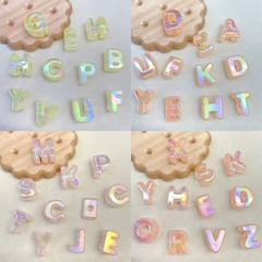 [ Set 500 Cái ] Charm Xỏ Vòng Dạ Quang Hiệu Ứng Mới [ Mix Chữ / Chỉ Chọn Được Màu / Lỗ To ] - 20755