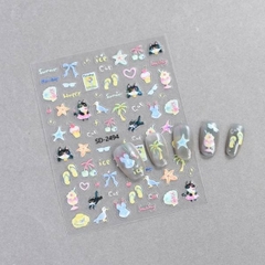 [ Set 20 Tấm ] Sticker Dán Nail - 21848
