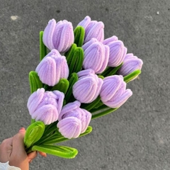 [ Set 20 Nhánh ] Hoa Tulip Kẽm Nhung - 18188