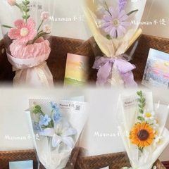 [ Set 4 Bó ] Hoa Kẽm Nhung - 18189