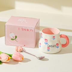 [ Set 2 Cái ] Ly Cốc Sứ [ Không Kèm Muỗng - Hộp Thường ] - 932267