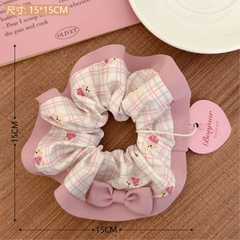 [ Set 12 Cái ] Cột Tóc Scrunchies - 95836