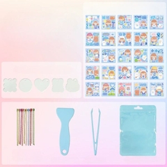 [ Set 10 Bộ ] Sticker Handmade DIY [ 1 Bộ 23 Chi Tiết ] - 96010