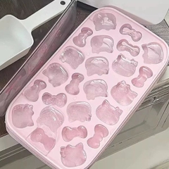 [ Set 2 Cái ] Hộp Làm Đá 4 Món - 96028