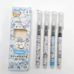 [ Set 10 Hộp ] Bút Bi Gel [ 0.5mm - Đen ] - 96179