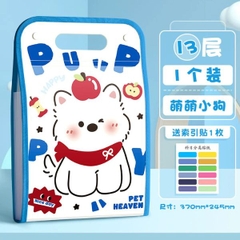 [ Set 8 Túi ] Đựng Hồ Sơ Dung Tích Lớn [ A4 - 13 Ngăn ] - 16194