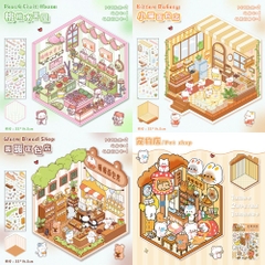 [ Set 30 Túi ] Sticker 3D [ Mix Mẫu ] - 16342