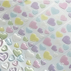 [ Set 16 Túi ] Sticker 3D Trong - 16457