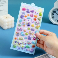 [ Set 12 Vỉ ] Sticker Nổi - 17958