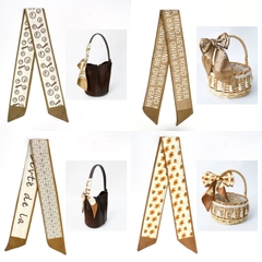 [ Set 20 Cái ] Khăn Lụa Dài Hàn Quốc [ 88*6cm ] - 18111