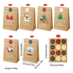 [ Set 48 Cái ] Túi Quà [ 12*8cm ] - 18144