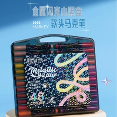 [ Set 2 Hộp ] Bút Dạ Kim Tuyến [ 12-24-36-48 Màu ] - 19213