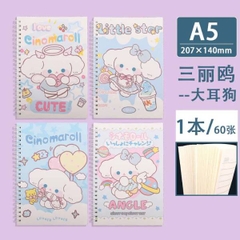 [ Set 20 Quyển ] Sổ Lò Xo Sanrio [ A5 ] - 20346