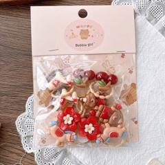 [ Set 12 Vỉ ] Kẹp Tóc / Cột Tóc - 20505