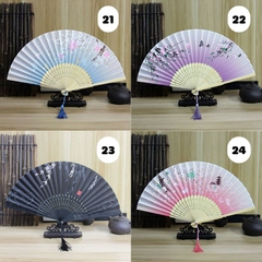 [ Set 10 Cái ] Quạt Xếp Truyền Thống - 21609