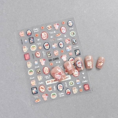 [ Set 20 Tấm ] Sticker Dán Nail - 21848