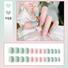 [ Set 10 Hộp ] Nail [ 24 PCS + Keo Thạch ] - 21946