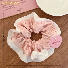 [ Set 12 Cái ] Cột Tóc Scrunchies - 95836