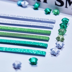 [ Set 30 Xấp ] Giấy Gấp Sao Kim Tuyến [ 24CM - 100 Tờ ] - 20579