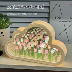 [ Set 5 Bộ ] Hộp Đèn Hoa Tulip DIY [ Sạc USB ] - 18198