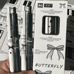 [ Set 5 Hộp ] Bút Bi [ 0.5mm / Đen / Hộp 4 Cây ] - 20067