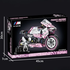 Lego Siêu Xe BMW S1000RR Pink [ Size 1:14 / 32cm ] - 21582