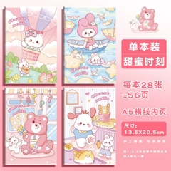 [ Set 40 Quyển ] Vở Khâu Gáy [ A5 - 56 Trang ] - 16432
