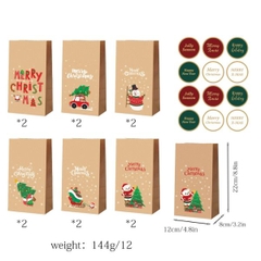 [ Set 48 Cái ] Túi Quà [ 12*8cm ] - 18144