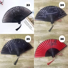 [ Set 10 Cái ] Quạt Xếp Truyền Thống - 21609